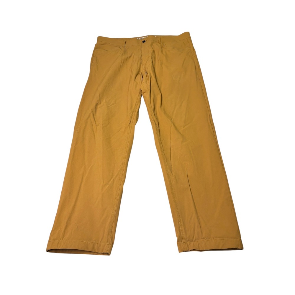 Western Rise‎ Evolution Pant Classic Fit Mens 40x32 Ochre Yellow 4-Way Stretch
